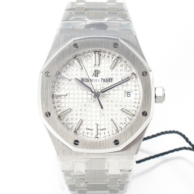 홍콩명품 [오데마피게] 여성용 로얄오크 77350ST.OO.1261ST.01 34mm 오토매틱 Cal.5800무브먼트 실버 와플 다이얼 aud6573  