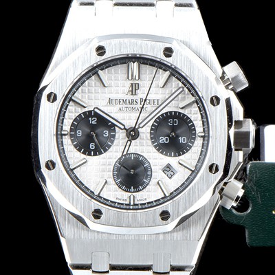 홍콩명품 [오데마피게] 남성용 신상 업데이트! 로얄오크 오프쇼어 26327TI.OO.D004CA.01 크로노그래프 화이트 와플 다이얼 브레이슬릿 오토매틱 무브먼트 AUD0204  