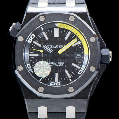 홍콩명품 [오데마피게] 남성용 15706AU.OO.A002CA.01 로얄 오크 오프쇼어 카본 다이버(한정판) 블랙다이얼 AUD0421  