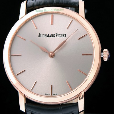 홍콩명품 [오데마피게] 남성용 줄스 오데마 15180OR.OO.A088CR.01 18K로즈골드 케이스 그레이 실버 다이얼 오토매틱 무브먼트 AUD0412  