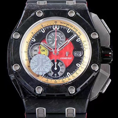 홍콩명품 [오데마피게] 남성용 로얄 오크 오프쇼어 26290PO.OO.A001VE.01 그랑프리 컬렉션 블랙다이얼 AUD0403  