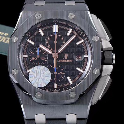 홍콩명품 [오데마피게] 남성용 로얄오크 오프쇼어 26405CE.OO.A002CA.02 블랙 케이스/베젤 세라믹 크로노그래프 블랙 와플 다이얼 오토매틱 무브먼트 AUD40205  