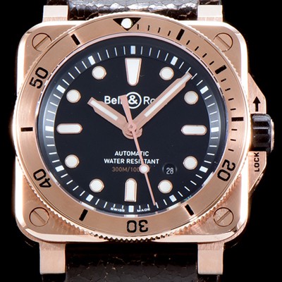 홍콩명품 [벨엔로즈] 남성용 2018년 신형다이버워치 UP!! 인스트루먼트 BR0392-D-BL-BR/SCA 고급스러운18K 로즈골드 블랙 다이얼 오리지날 미요타 9시리즈 오토매틱 무브먼트 BEL4200  