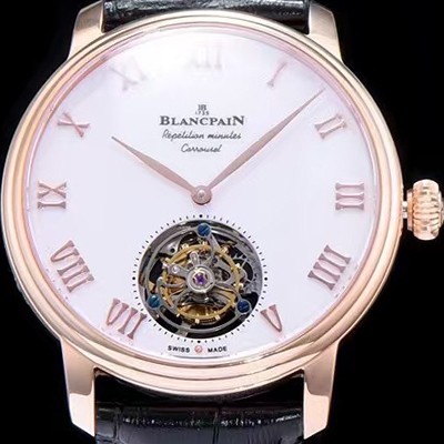 홍콩명품 [블랑팡] 남성용 투어빌론 42mm 화이트다이얼 BLA42040  