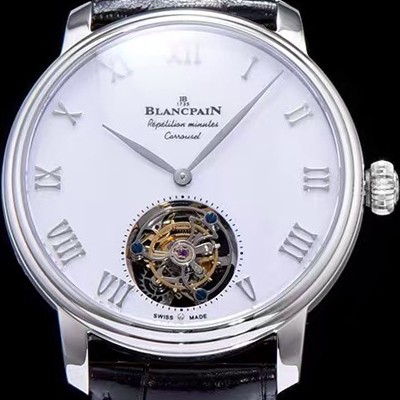 홍콩명품 [블랑팡] 남성용 투어빌론 42mm 화이트다이얼 BLA42420  