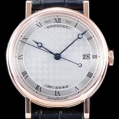 홍콩명품 [브레게] 남성용 업그레이드형!!클래식 5177BR/12/9V6 데일리 워치 18K 로즈 골드 실버 텍스쳐드 다이얼 오토매틱 무브먼트 BRG0414  