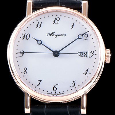 홍콩명품 [브레게] 남성용 업그레이드형!!클래식 5177BR/29/9V6 데일리 워치 18K 로즈 골드 화이트 다이얼 오토매틱 무브먼트 BRG0410  