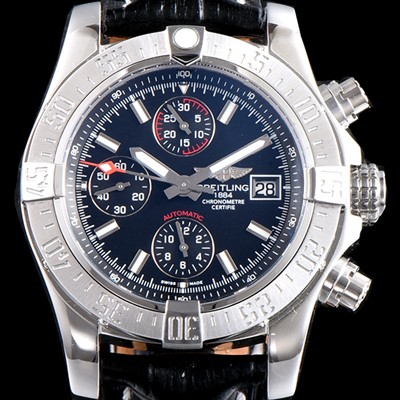 홍콩명품 [브라이틀링] 남성용 슈퍼 어벤져II A1338111|BC32|170A 크로노그래프 블랙 다이얼 오토매틱 무브먼트 BRE0254  