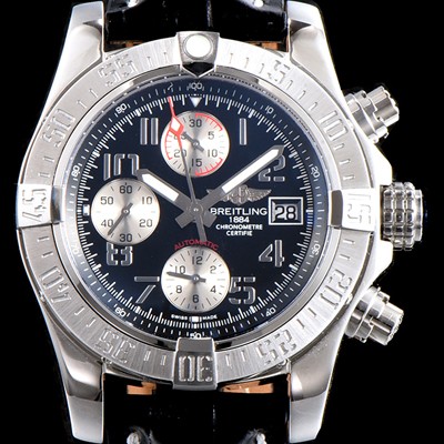 홍콩명품 [브라이틀링] 남성용 슈퍼 어벤져II A1338111|BC33|152S|A20S.1 크로노그래프 블랙 다이얼 오토매틱 무브먼트 BRE0250  