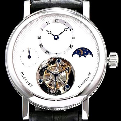 홍콩명품 [브레게] 남성용 클래식 그랜드 컴플리케이션 5357PT/1B/9V6 리얼 뚜르비용 최신버전 업그레이드형!! 문페이즈 화이트 실버 텍스쳐드 다이얼 투어빌론 탑재 무브먼 BRG0405  