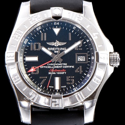 홍콩명품 [브라이틀링] 남성용 어벤져II A3239011|BC34|170A 씨 울프 크로노미터 블랙 다이얼 오토매틱 무브먼트 BRE0200  