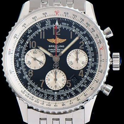 홍콩명품 [브라이틀링] 남성용 네비타이머 크로노그래프 블랙 다이얼 오토매틱 무브먼트 BRE0410  