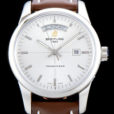 홍콩명품 [브라이틀링] 남성용 뉴 라인 트랜스오션V7 데이데이트모델!! A4531012|G751|437X|A20BA.1 화이트 실버 다이얼 오토매틱 무브먼트 BRE0200  