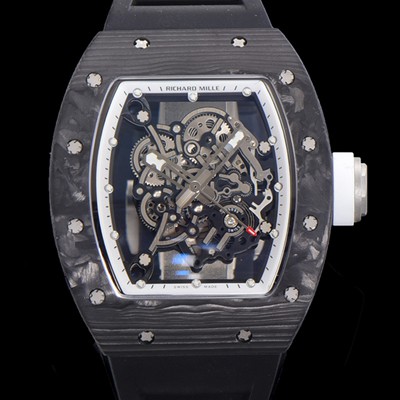 홍콩명품 [리차드밀레] 남성용 RM055 NTPT 카본케이스 50미리 스켈레톤 다이얼 기계식 수동형 무브먼트 RIC73898  
