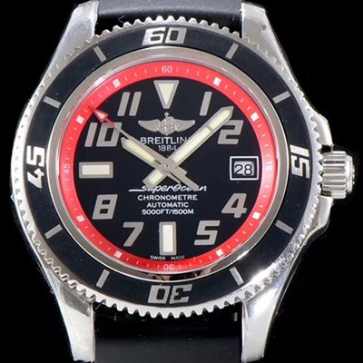 홍콩명품 [브라이틀링] 남성용 2018년 신상 에어로마린 슈퍼오션 블랙다이얼 BRE0210  