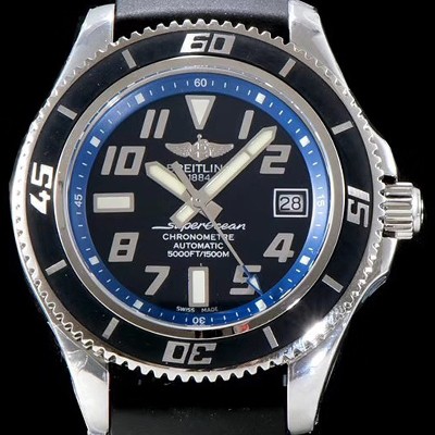 홍콩명품 [브라이틀링] 남성용 2018년 신상 에어로마린 슈퍼오션 블랙다이얼 BRE0220  