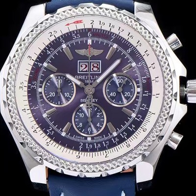 홍콩명품 [브라이틀링] 남성용 밴틀리 6.75 빅데이트 블루 다이얼 BRE4200  