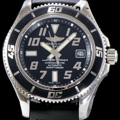홍콩명품 [브라이틀링] 남성용 2018년 신상 에어로마린 슈퍼오션 블랙다이얼 BRE0221  