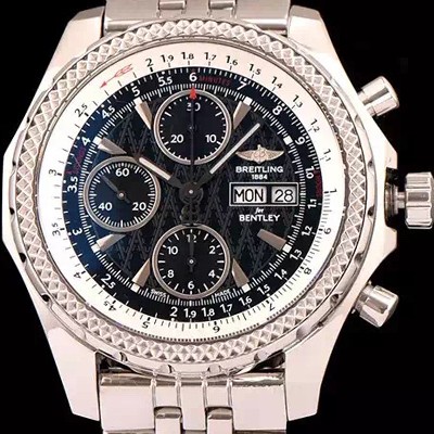홍콩명품 [브라이틀링] 남성용 벤틀리 지티2 크로노 그래프 다크블루 다이얼 BRE0410  
