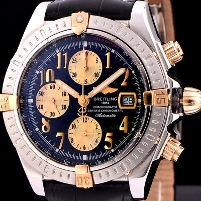 홍콩명품 [브라이틀링] 남성용 크로노매트 크로노그래프 블랙 다이얼 오토매틱 무브먼트 BRE0244  