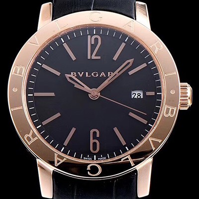 홍콩명품 불가리 소티리오 불가리 9015 오토매틱 무브먼트 블랙다이얼 BVL4220  