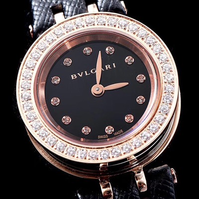 홍콩명품 [불가리] 여성용 비 제로원 블랙 다이얼 쿼츠 무브먼트 BVL4200  