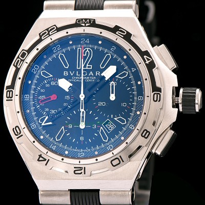 홍콩명품 [불가리] 남성용 디아고노 프로페셔날 엑스-프로 지엠티 블랙다이얼 BVL4220  