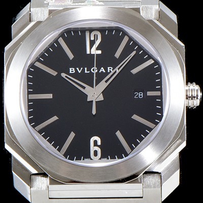 홍콩명품 [불가리] 남성용 옥토102854모델 블랙 다이얼 브레이슬릿 오토매틱 무브먼트 BVL4301  