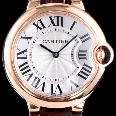 홍콩명품 [까르띠에] 남성용 신형 UP!! 발롱블루 드 까르띠에 W6900456 18K로즈골드 화이트 실버 썬더스트 다이얼 오토매틱 무브먼트 CAR0030  
