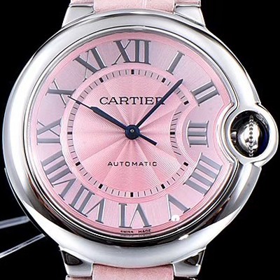 홍콩명품 [까르띠에] 남성용 신형 UP!!발롱블루 드 까르띠에 WSBB0002 핑크 썬더스트 다이얼 오토매틱 무브먼트 CAR0032  