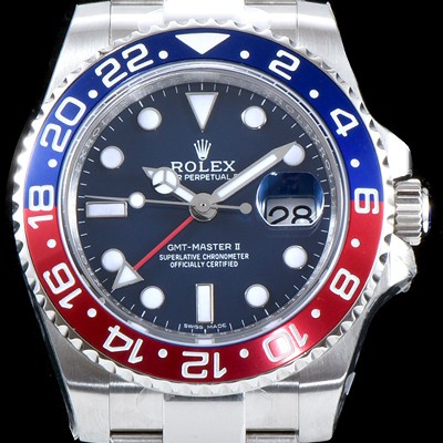 홍콩명품 [로렉스] 남성용 2019 바젤월드 New model 지엠티 마스터II 116719 오이스터 GM 904L스틸 블루판 UP!! 듀얼 타임 블루/레드 투톤 24시간 회전 베젤 오토매틱 무브먼트 ROL0500  