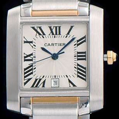 홍콩명품 [까르띠에] 여성용 탱크 스위스 쿼츠 화이트 다이얼 커플 화이트다이얼 CAR0310  