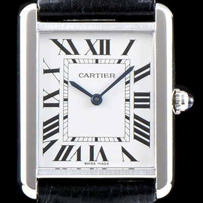 홍콩명품 [까르띠에] 남여공용 탱크솔로 WSTA0028 베스트 에디션 탱크 화이트 다이얼 최고급 스위스 정품 쿼츠 무브먼 CAR0102  