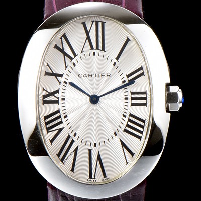 홍콩명품 [까르띠에] 여성용 베누아 스위스 쿼츠 화이트 다이얼 CAR0342  