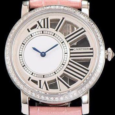 홍콩명품 [까르띠에] 남성용 로통드 드 까르띠에 화이트 다이얼 쿼츠 무브먼트 CAR0513  