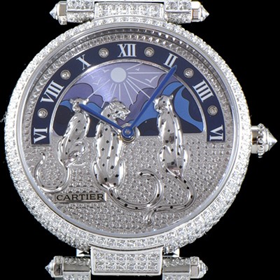 홍콩명품 [까르띠에] 남성용 레브 드 팬더 워치!! HPI00931 매뉴팩처 다이얼 브릴리언트 컷 다이아몬드 스위스 쿼츠 무브먼 CAR4043  
