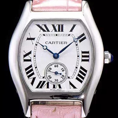 홍콩명품 [까르띠에] 남성용 토르튜 화이트 다이얼 오토매틱 무브먼트 CAR0541  