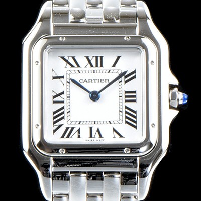 홍콩명품 [까르띠에] 남성용 여성들 위한 아이콘!! 팬더 드 까르띠에 워치 WSPN0007 GF 미듐 모델 스틸 화이트 다이얼 브레이슬릿 일본 수입산 쿼츠 무브먼 CAR0010  