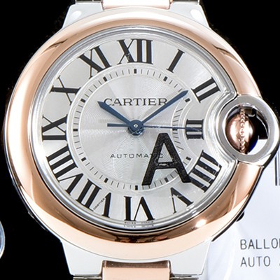 홍콩명품 [까르띠에] 여성용 2019신상 발롱블루 W2BB0023 33mm 화이트 다이얼 오토매틱 무브먼트 CAR0100  