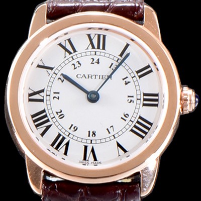 홍콩명품 [까르띠에] 남성용 솔로 드 까르띠에 W6800151 화이트 다이얼 쿼츠 무브먼트 CAR0510  