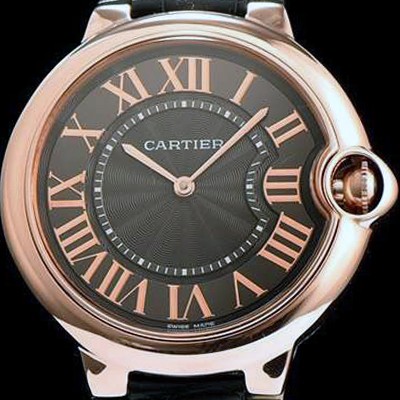 홍콩명품 [까르띠에] 남성용 발롱블루 W6920089블랙 다이얼 로즈골 CAR0031  