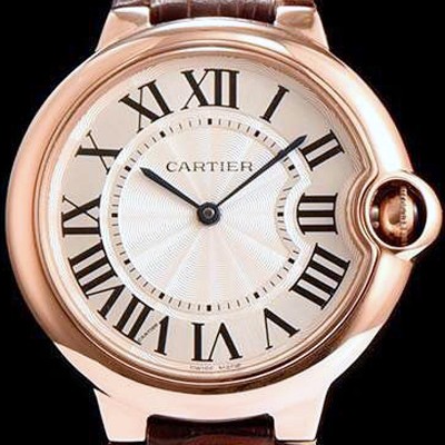 홍콩명품 [까르띠에] 남성용 발롱블루 w6920083화이트 다이얼 로즈골드 CAR0033  