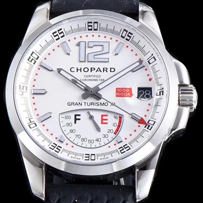 홍콩명품 [쇼파드] 남성용 클레식 레이싱 168457-3002 밀레 밀레밀리아 1000 모델 화이트 다이얼 ETA 2824-2오토매틱 무브먼 CHO0242  