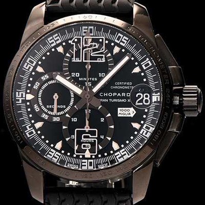 홍콩명품 [쇼파드] 남성용 밀레 미그리아 GT GMT 신형 100개 한정판 블랙다이얼 CHO0410  