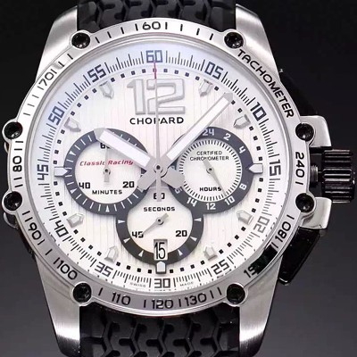 홍콩명품 [쇼파드] 남성용 클랙식 레이싱 화이트 다이얼 HAP4223  