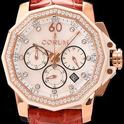 홍콩명품 [코럼] 남성용 애드머를스 컵 크로노 화이트다이얼 COR015  