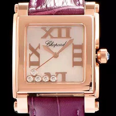 홍콩명품 [쇼파드] 여성용 해피 다이아몬드 화이트 쉘 다이얼 쿼츠 무브먼트 CHO0403  