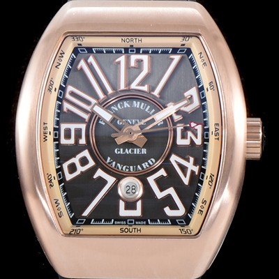 홍콩명품 [프랭크 뮬러] 남성용 마스터 컴플리케이션 V45 SC DT YACHTING 5N 뱅가드 요팅!! 고급스러운 18K로즈골드 케이스 그레이 다이얼 스위스 ETA 2824-A2오토매틱 FRA0450  