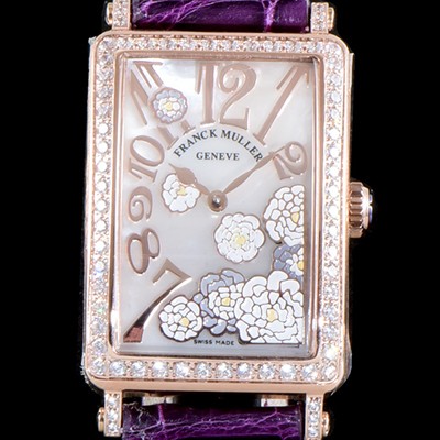 홍콩명품 [프랭크뮬러] 여성용 롱아일렌드 952 QZ ORC D 1R 컬력션 최상급 퀄리티의 쥬얼셋팅 케이스 마더 오브 펄 다이얼 스위스 쿼츠 무브먼 FRA0415  