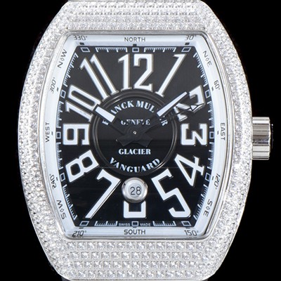 홍콩명품 [프랭크 뮬러] 남성용 마스터 컴플리케이션 V45 SC DT YACHTING 5N 뱅가드 요팅!! 일본산 최상급 퀄리티의 쥬얼셋팅 케이스 블랙&화이트 다이얼 스위스 ETA 2824-A2오토매틱 FRA0414  